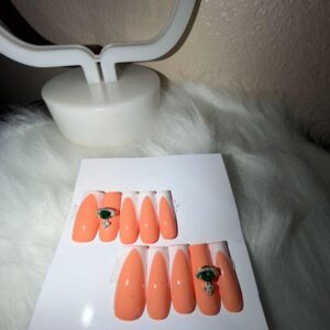 Peach Emerald Luxe