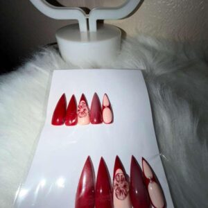 Crimson Blossom Set